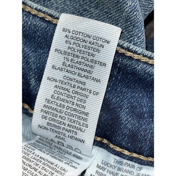 Lucky Brand women's jeans Brooke legging jeans size 4/27 - Picture 8 of 9